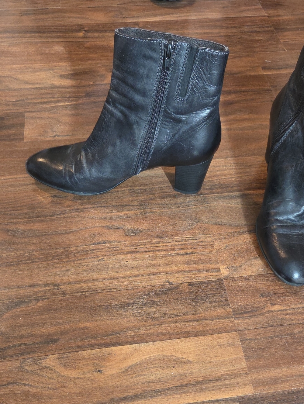 Leather Ankle Boots
